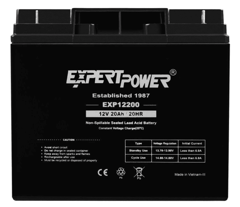 Expert Power EXP12200 Battery
