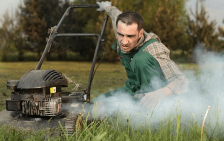 Why does my lawnmower backfire? How To Solve It