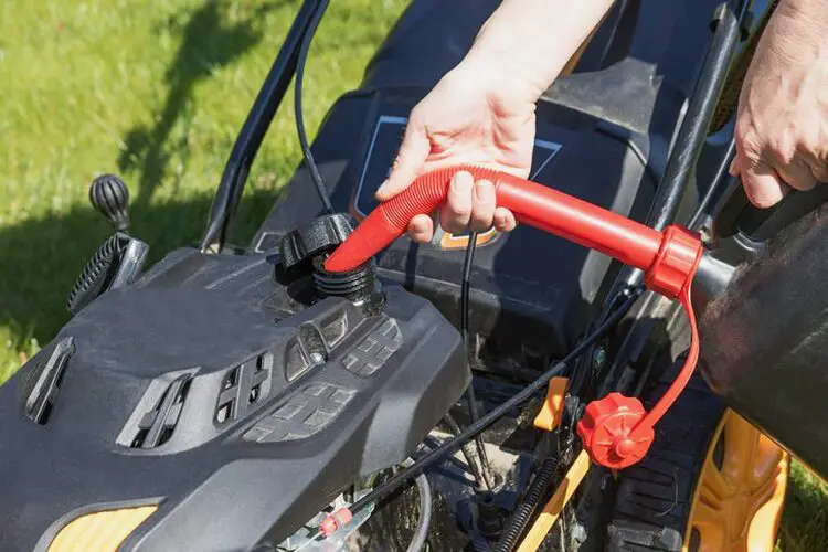 GASOLINE FOR LAWN MOWERS