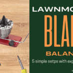 how to balance lawn mower blades