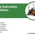 husqvarna hydrostatic drive problems