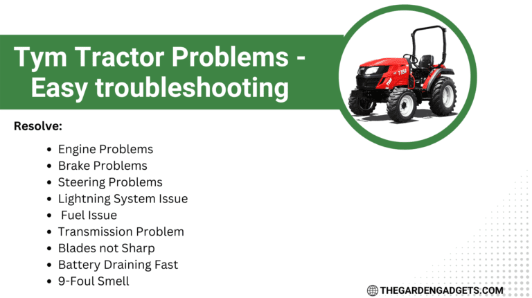 Tym Tractor Problems – Easy troubleshooting