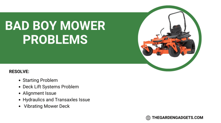 12 common problems with Bad Boy Mowers – step by step solutions