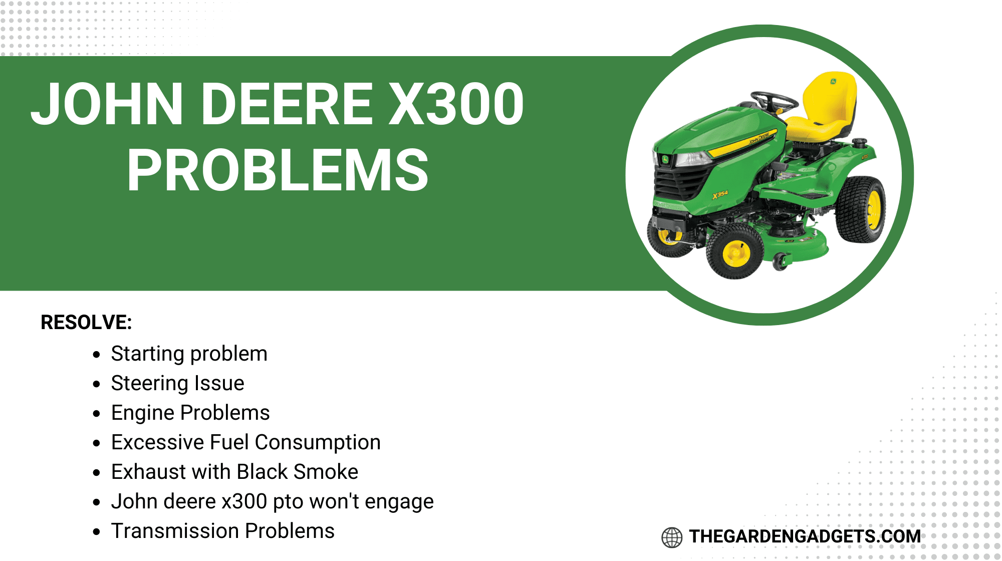 X300 Owner Information, Parts & Service