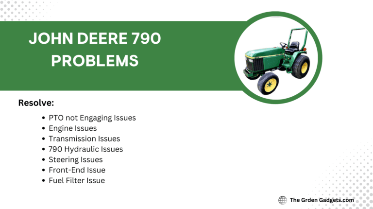 JOHN DEERE 790 PROBLEMS