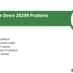 john deere 2025R problems